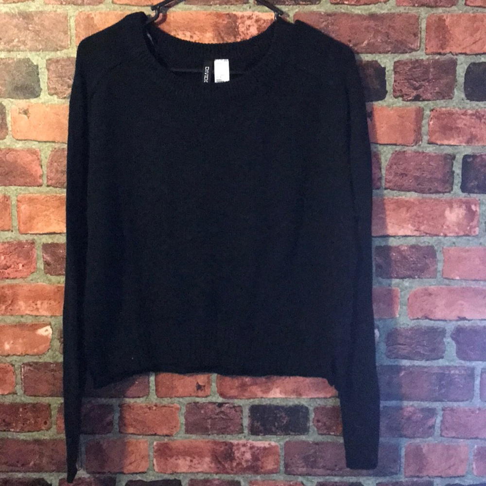 Black sweater